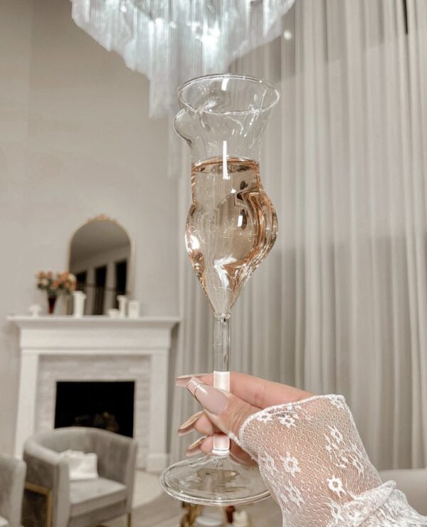 Female Body Champagne Flute - Image 2