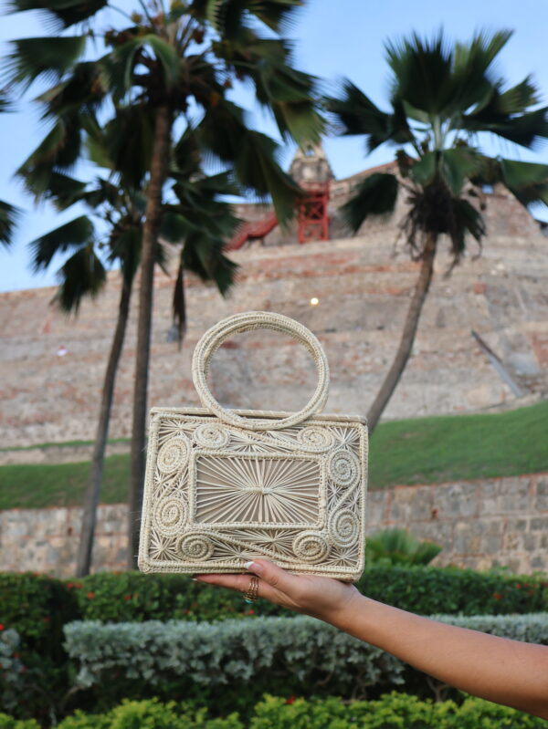 Handmade Artisanal Purse- Woven & Natural Palm