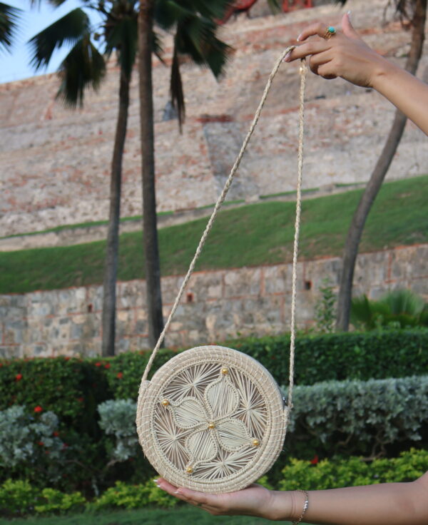 Handmade Artisanal Purse- Woven & Natural Palm