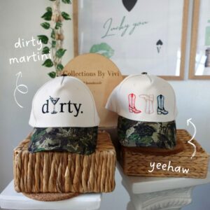 yeehaw & martini hats