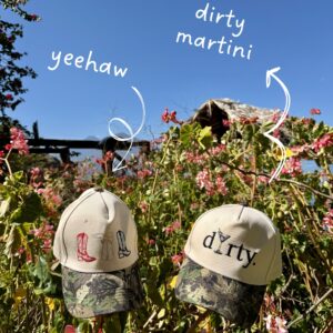 yeehaw & martini hats