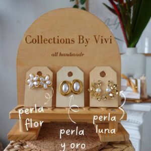 perlas aretes